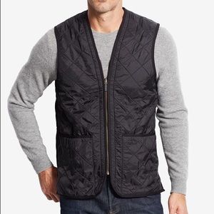 Men's Barbour Polarquilt Zip-In Liner.